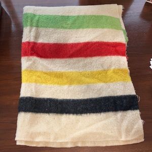 Vintage 1970’s Golden Dawn Wool Blanket from JC Penney